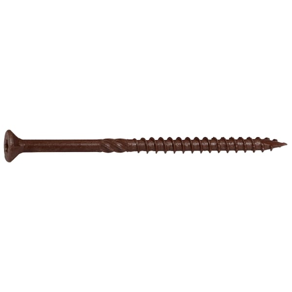 Saberdrive Deck Screw, #10 x 3-1/2 in, Steel, Flat Head, Torx Drive, 55 PK 50296 - main